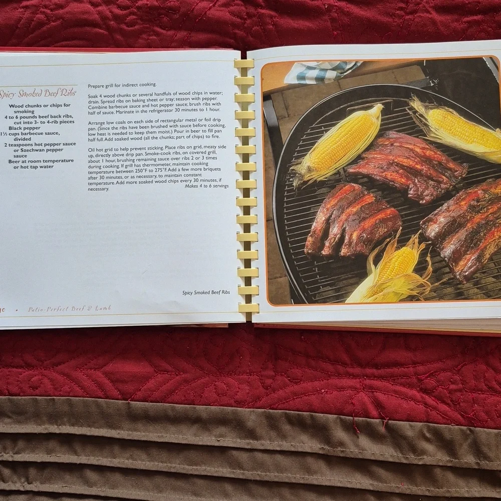 Easy Entertaining Cookbook - Red Cover